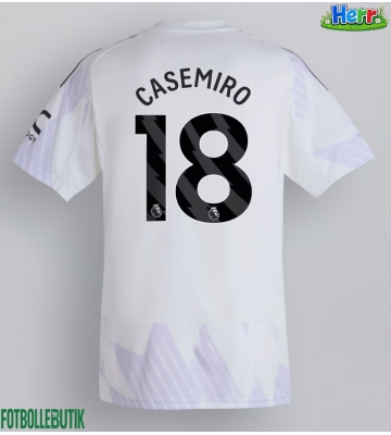 Manchester United Casemiro #18 Bortatröja 2025-26 Kortärmad